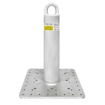 Frontline Commercial Roof Anchor, 18 in Length, 420 lbs Weigth Capacity, 5,000 lbs Tensile Strength RO18-CAL